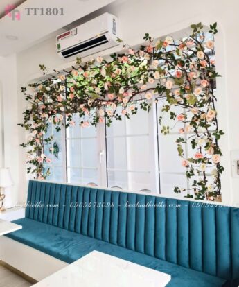 Thi công tường hoa hồng TT1801