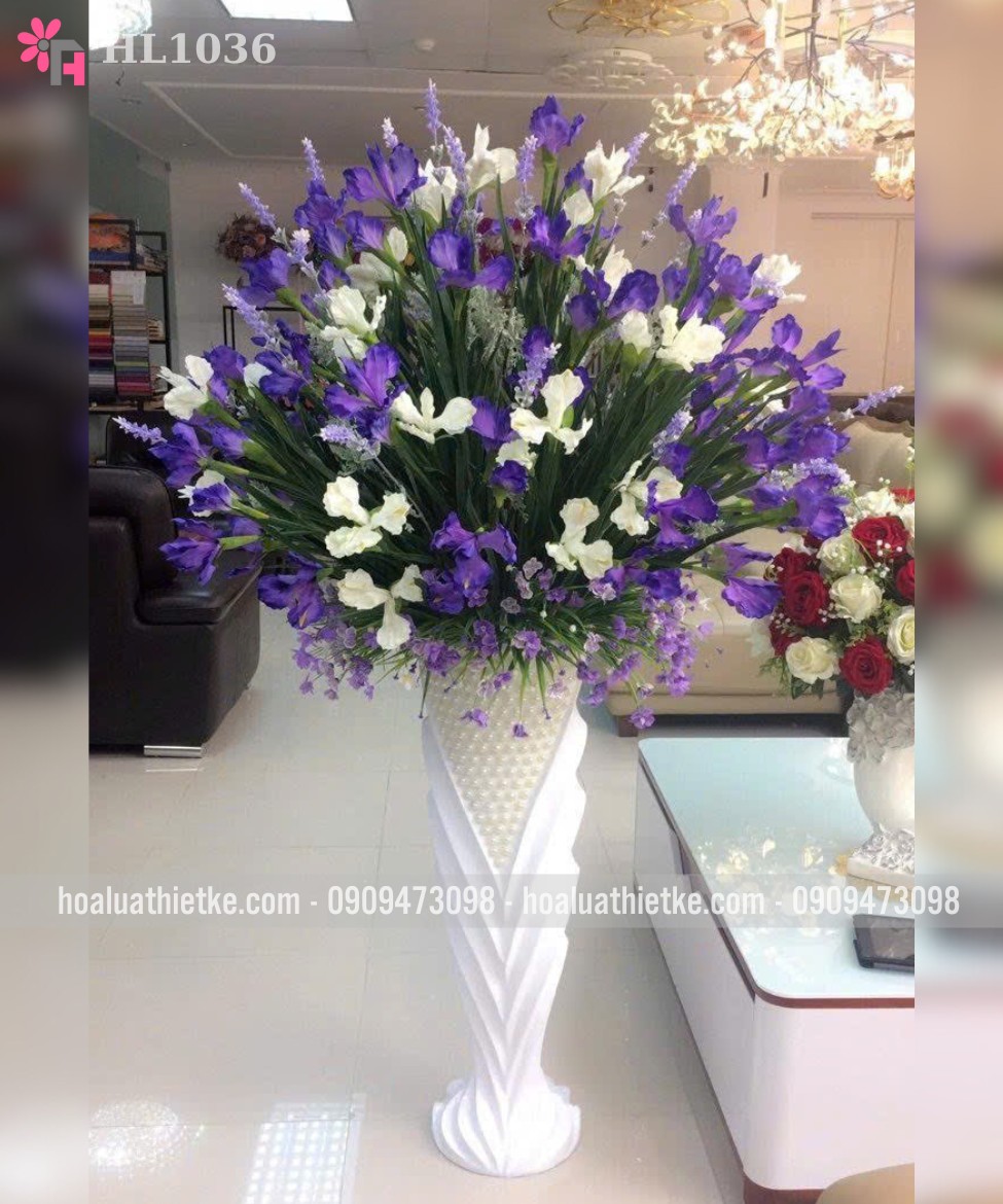 Bình hoa cát tường trưng đại sảnh HL1036